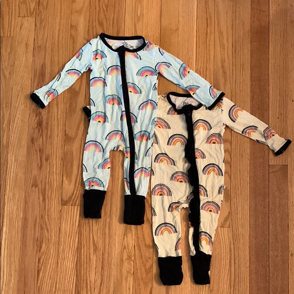 Birdie Bean bamboo pajama bundle